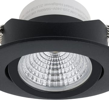 Infälld Lampa Saliceto Ø88 mm 2700K - Svart - Belysning & el - Ljuskällor & glödlampor - Spotlight & downlight