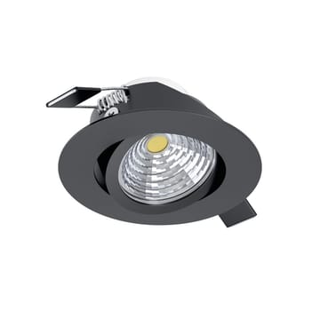 Infälld Lampa Saliceto Ø88 mm 2700K - Svart - Belysning & el - Ljuskällor & glödlampor - Spotlight & downlight