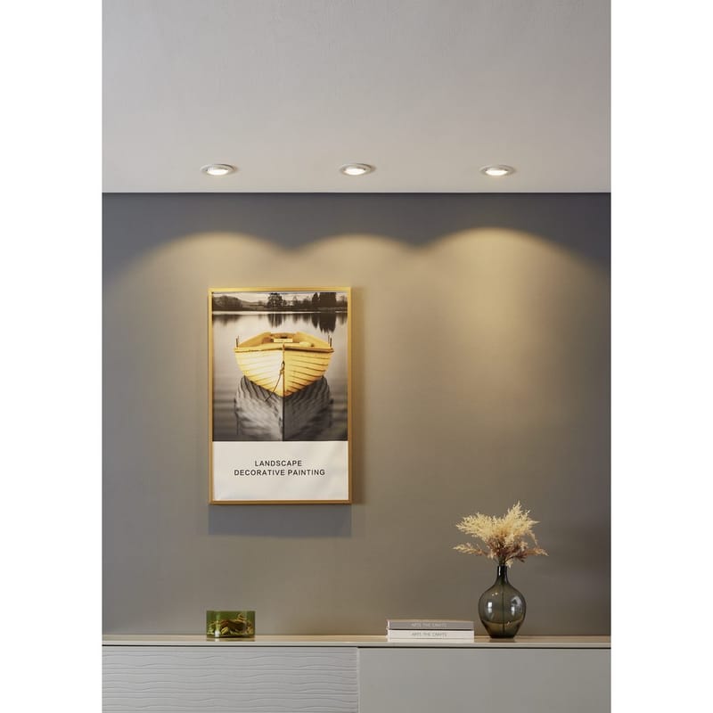 Infälld Lampa Saliceto 3 st Ø88 mm 2700K - Vit - Belysning & el - Ljuskällor & glödlampor - Spotlight & downlight