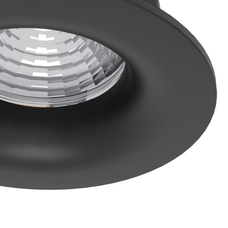 Infälld Lampa Saliceto 88 mm 2700K Set om 3 - Svart - Belysning & el - Ljuskällor & glödlampor - Spotlight & downlight