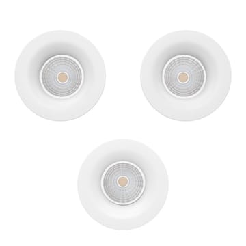 Infälld Lampa Saliceto 88 mm 2700K Set om 3 - Vit - Belysning & el - Ljuskällor & glödlampor - Spotlight & downlight