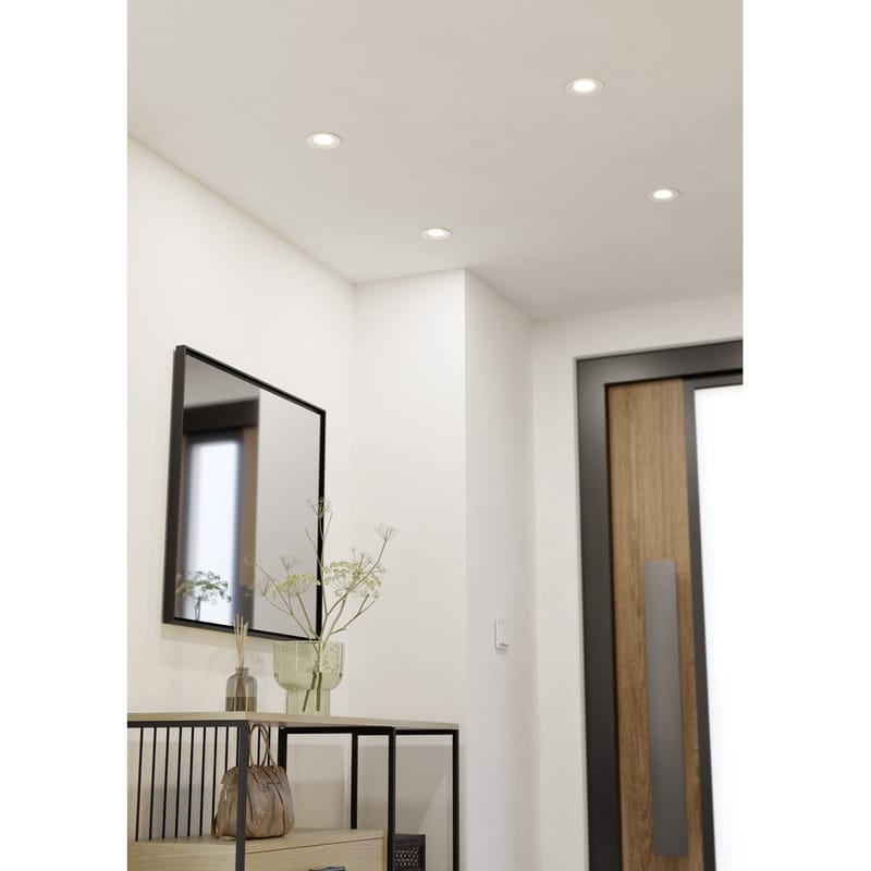 Infälld Lampa Saliceto 88 mm 4000K Set om 3 - Vit - Belysning & el - Ljuskällor & glödlampor - Spotlight & downlight