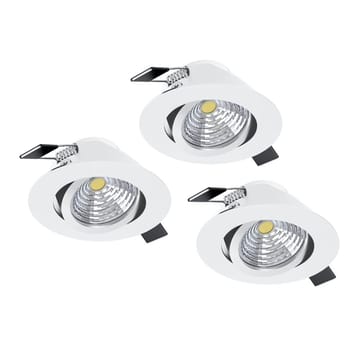 Infälld Lampa Saliceto Mobil Vit 4000K Set om 3 - 8,8 cm - Belysning & el - Ljuskällor & glödlampor - Spotlight & downlight