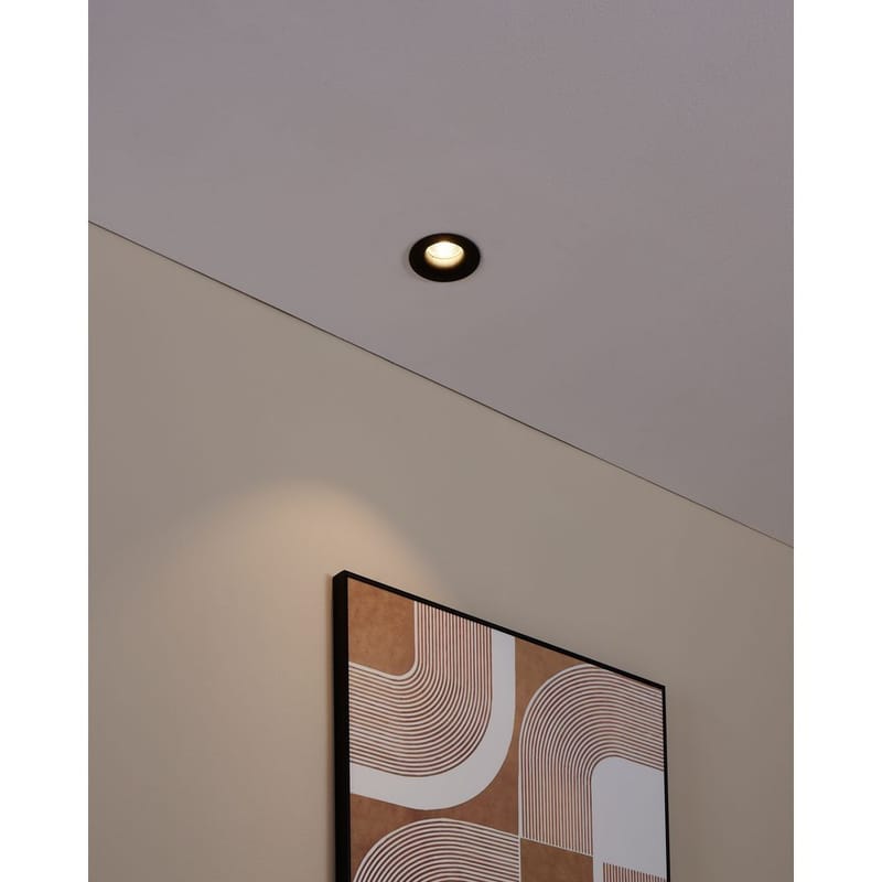 Infälld Lampa Saliceto Stel 88 mm 2700K - Svart - Belysning & el - Ljuskällor & glödlampor - Spotlight & downlight