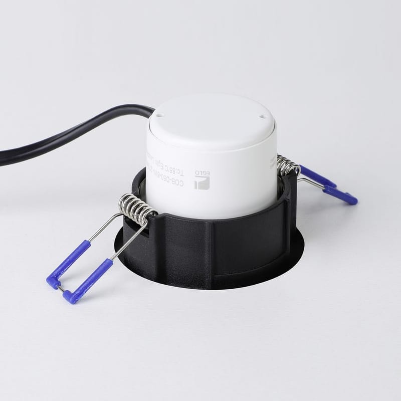 Infälld Lampa Saliceto Stel 88 mm 2700K - Svart - Belysning & el - Ljuskällor & glödlampor - Spotlight & downlight