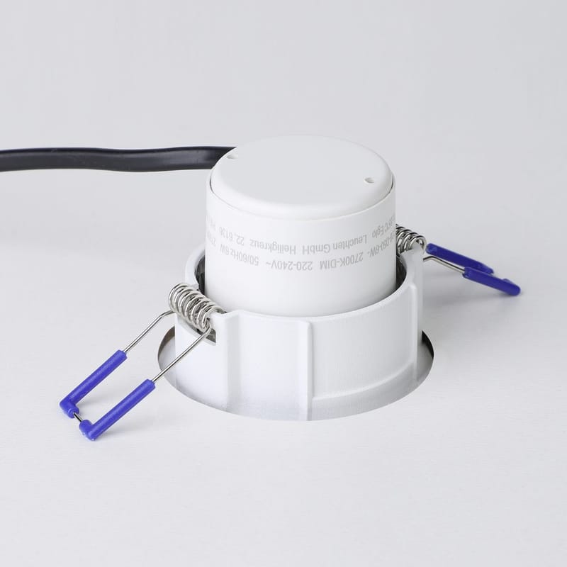 Infälld Lampa Saliceto Stel 88 mm 2700K - Vit - Belysning & el - Ljuskällor & glödlampor - Spotlight & downlight