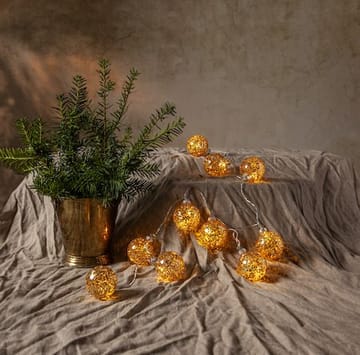 Glitter Ljusslinga - guld - Belysning & el - Ljuskällor & glödlampor - LED-belysning - LED slinga