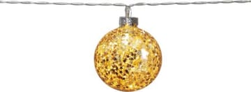 Glitter Ljusslinga - guld - Belysning & el - Ljuskällor & glödlampor - LED-belysning - LED slinga