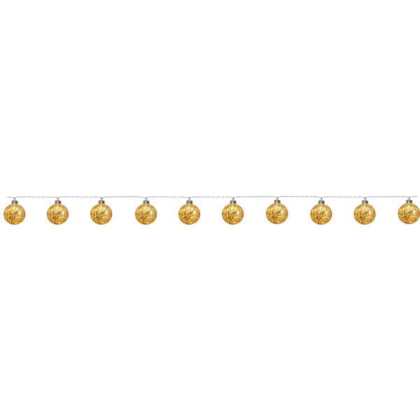 Glitter Ljusslinga - guld - Belysning & el - Ljuskällor & glödlampor - LED-belysning - LED slinga