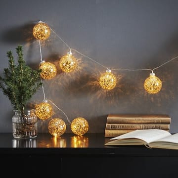 Glitter Ljusslinga - guld - Belysning & el - Ljuskällor & glödlampor - LED-belysning - LED slinga