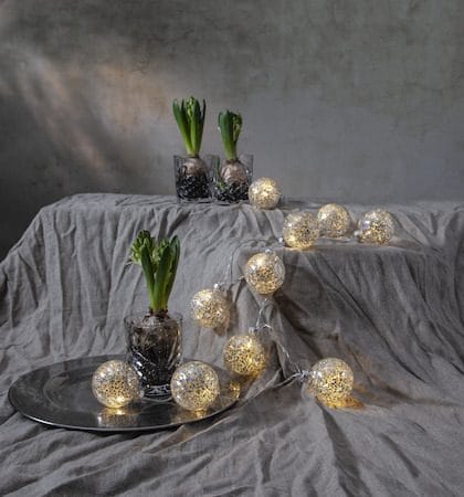 Glitter Ljusslinga - silver - Belysning & el - Ljuskällor & glödlampor - LED-belysning - LED slinga