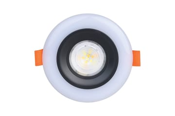 Infälld Lampa Eglo Calonge RGB 3 st Svart, Vit - Svart/Vit - Belysning & el - Ljuskällor & glödlampor - Spotlight & downlight