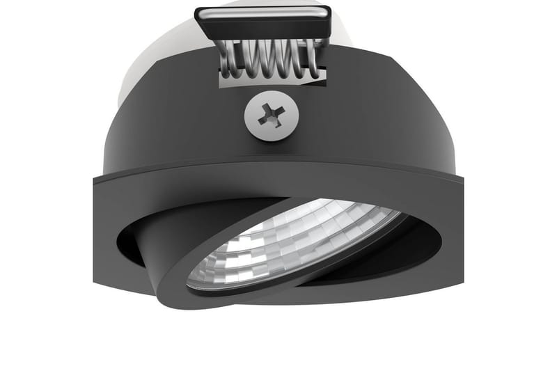 Infälld Lampa Eglo Saliceto 3 st Ø88 mm 2700K Svart - Svart - Belysning & el - Ljuskällor & glödlampor - Spotlight & downlight