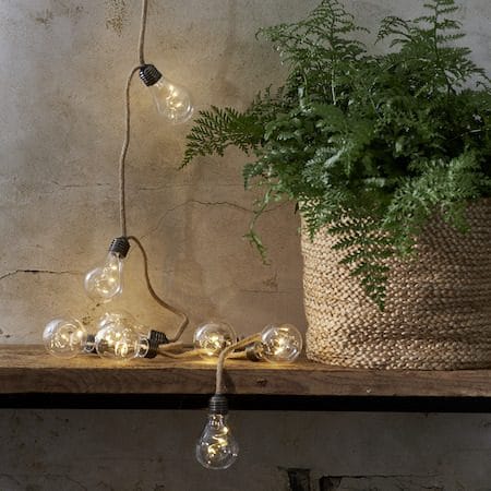 Jutta Ljusslinga - beige - Belysning & el - Ljuskällor & glödlampor - LED-belysning - LED slinga