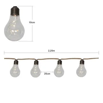 Jutta Ljusslinga - beige - Belysning & el - Ljuskällor & glödlampor - LED-belysning - LED slinga
