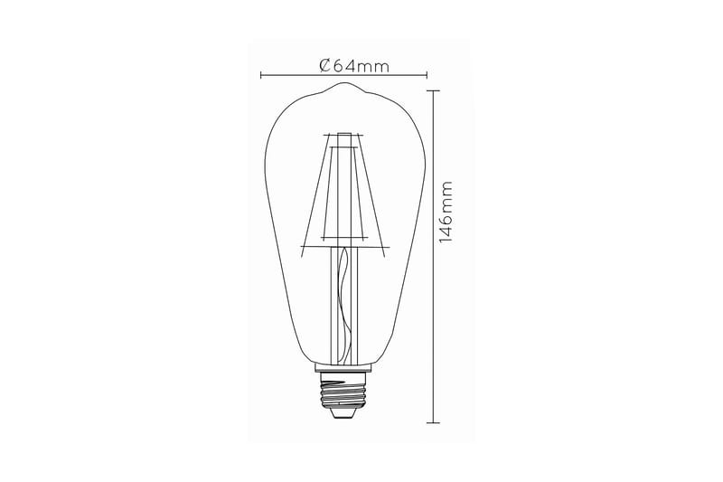 LED-Lampa 7 cm Transparent - Lucide - LED-belysning - Glödlampor