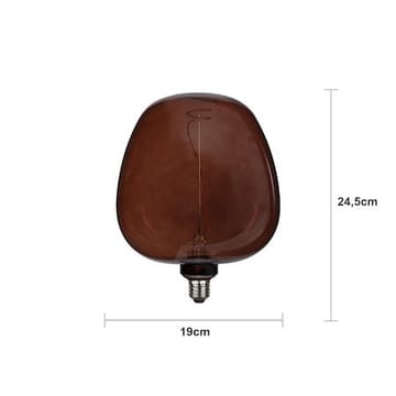 LED-lampa E27 Decoled Apple 25 cm - Konjak - Belysning & el - Ljuskällor & glödlampor - LED-belysning