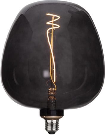LED-lampa E27 Decoled Apple 25 cm - Svart - Belysning & el - Ljuskällor & glödlampor - LED-belysning