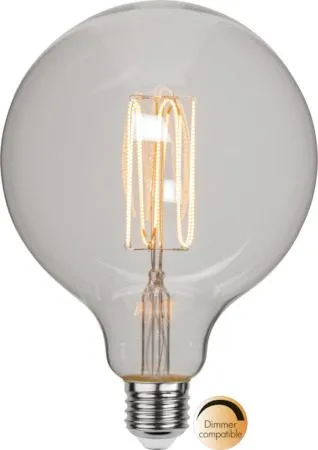 LED-lampa E27 G125 Decoled Grace 1800K 200lm - Transparent - Belysning & el - Ljuskällor & glödlampor - LED-belysning