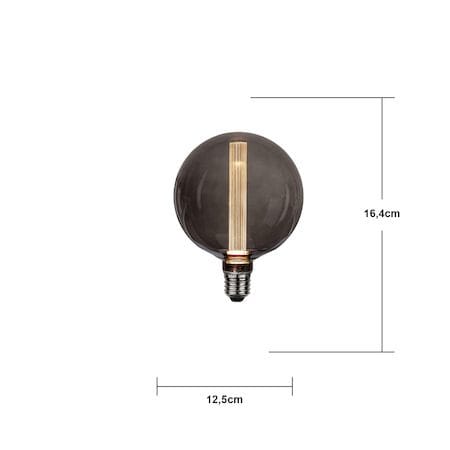 LED-lampa E27 G125 New Generation Classic Mood - Svart - Belysning & el - Ljuskällor & glödlampor - LED-belysning
