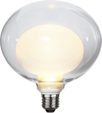 LED-lampa E27 Space Oval 2700K 350 lm 3-stegsdimring - Transparent / Vit - Belysning & el - Ljuskällor & glödlampor - LED-belysning