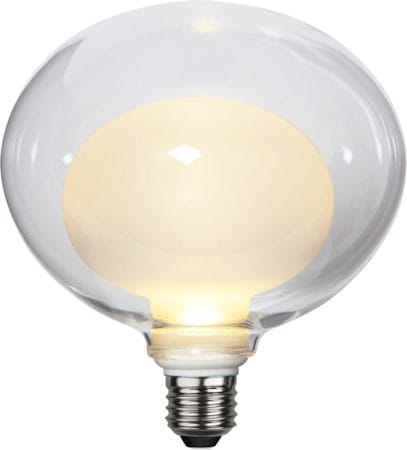 LED-lampa E27 Space Oval 2700K 350 lm 3-stegsdimring - Transparent / Vit - Belysning & el - Ljuskällor & glödlampor - LED-belysning