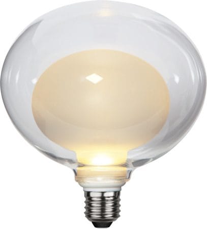 LED-lampa E27 Space Oval 2700K 350 lm 3-stegsdimring - Transparent / Vit - Belysning & el - Ljuskällor & glödlampor - LED-belysning