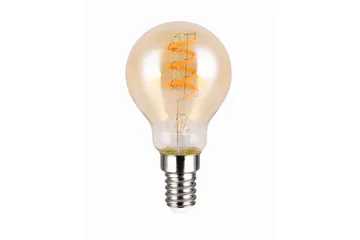 LK LED E14 filament classic 4W 150lm 1800K brun - Brun - Belysning & el - Ljuskällor & glödlampor - LED-belysning - LED-lampa