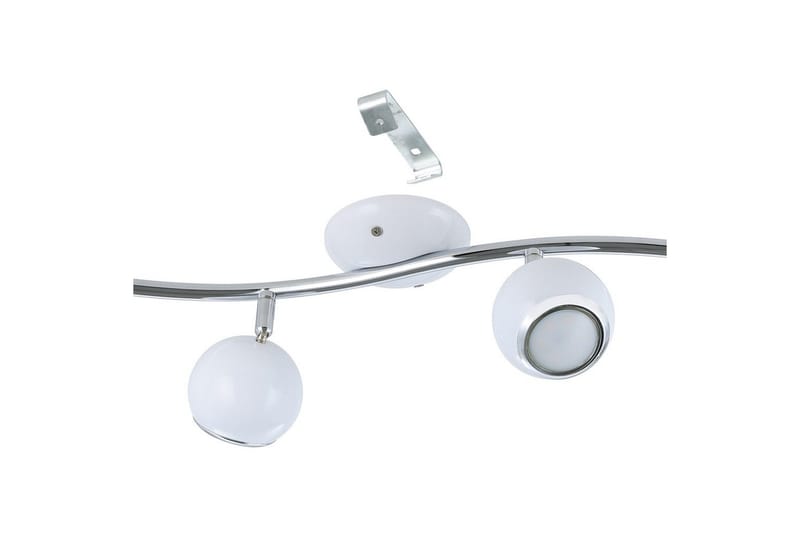 Spotlight Eglo Bimeda med 4 Lampor Vit, Krom - Vit/Krom - Belysning & el - Ljuskällor & glödlampor - LED-belysning - LED-spotlight