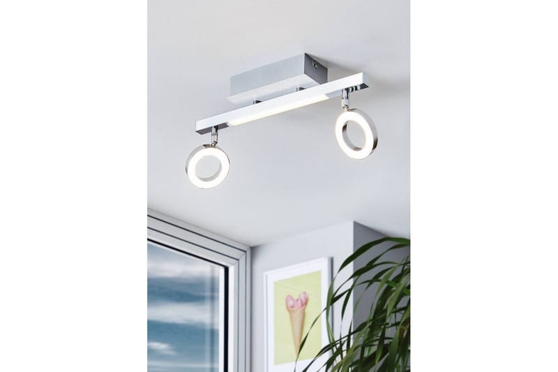 Spotlight Eglo Cardillio 1 med 2 Lampor - Krom/Silver - Belysning & el - Ljuskällor & glödlampor - LED-belysning - LED-spotlight