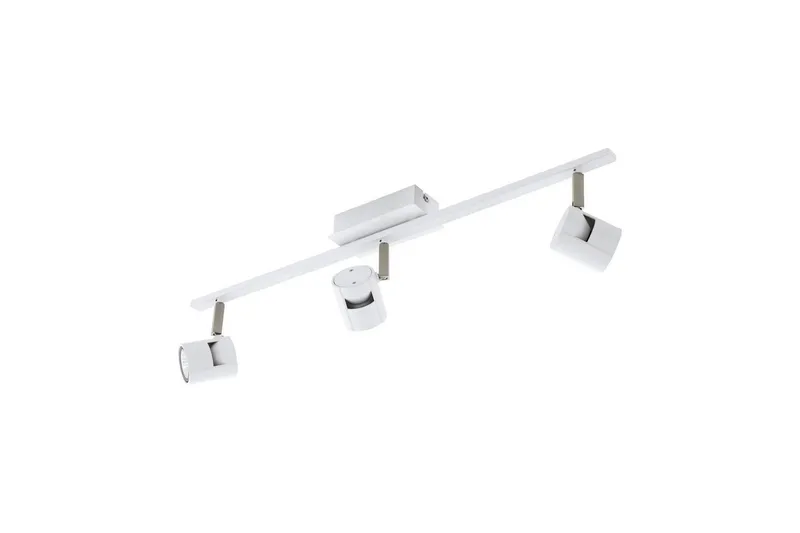 Spotlight Eglo Vergiano med 3 Lampor, Vit/Guld