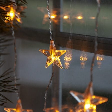 Star Curtain Ljusgardin 180 cm - transparent - Belysning & el - Ljuskällor & glödlampor - LED-belysning - LED slinga