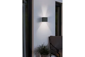 Vägglampa Utebelysning Eglo Calpino Antracit - Antracit - Belysning & el - Utomhusbelysning - Markbelysning - Markspotlights