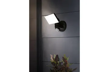 Väggstrålkastare Utebelysning Eglo Pagino med Sensor - Svart - Belysning & el - Ljuskällor & glödlampor - LED-belysning - LED-spotlight