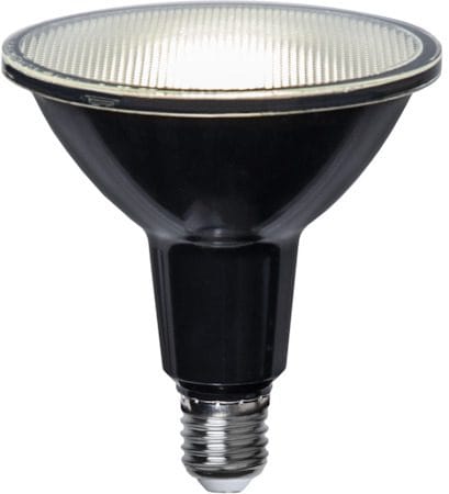 LED-lampa E27 PAR38 Spotlight 4000K 1200 lm - Svart - Belysning & el - Ljuskällor & glödlampor - LED-belysning