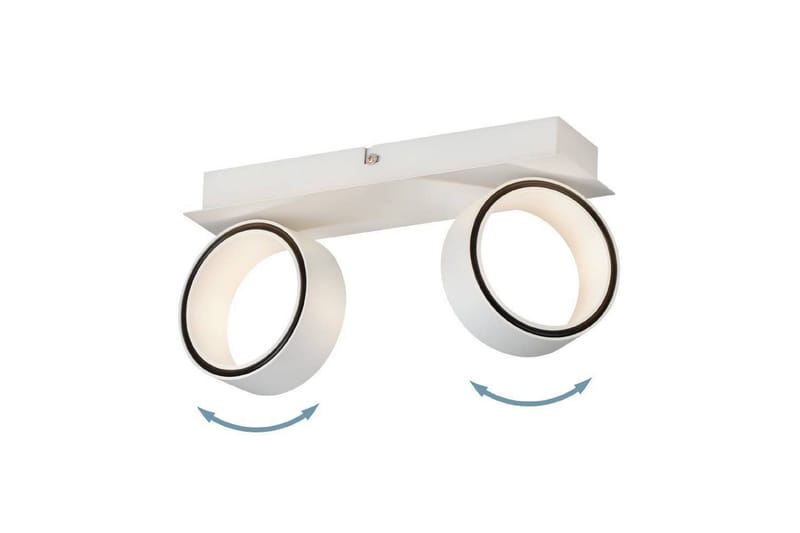 LED-spotlight Eglo Albariza Vit 2 Lampor - 2 Lampor - Belysning & el - Ljuskällor & glödlampor - Spotlight & downlight