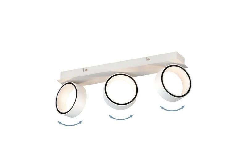 LED-spotlight Eglo Albariza Vit 3 Lampor - 3 Lampor - Belysning & el - Ljuskällor & glödlampor - Spotlight & downlight