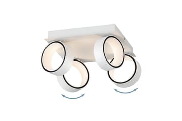 LED-spotlight Eglo Albariza Vit 4 Lampor - 4 Lampor - Belysning & el - Ljuskällor & glödlampor - Spotlight & downlight
