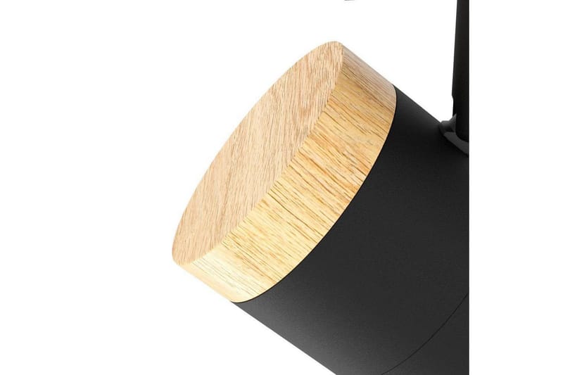 LED-spotlight Eglo Cartagena Svart/Trä 3 Lampor - 3 Lampor - Belysning & el - Ljuskällor & glödlampor - Spotlight & downlight