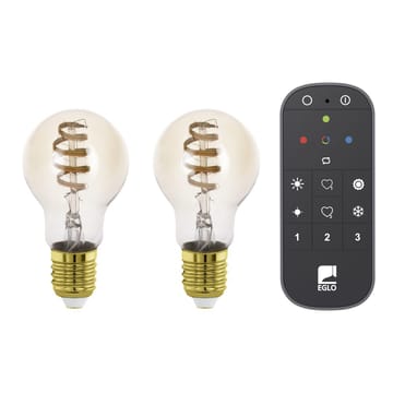 Ljuskälla 2xLM-ZIG-CCT E27 A60 4,9W Amber - 6 cm - Belysning & el - Ljuskällor & glödlampor - LED-belysning - LED-lampa