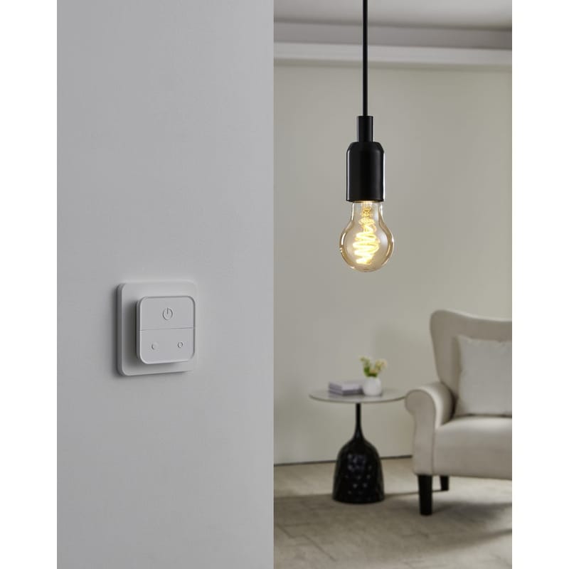 Ljuskälla 2xLM-ZIG-CCT E27 A60 4,9W Amber + Brytare - 6 cm - Belysning & el - Ljuskällor & glödlampor - LED-belysning - LED-lampa