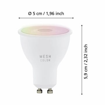 Ljuskälla 3xLM-ZIG-RGB/CCT GU10 4,5W - 5 cm - Belysning & el - Ljuskällor & glödlampor - LED-belysning - LED-lampa