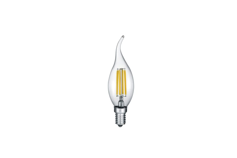 LK LED E14 filament kron/böjd top 4W 470lm 2700K 3-steg, undefined