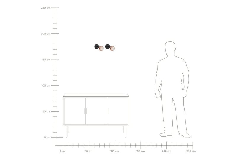 Milabo Spotlight 2 st G9 - Svart/Koppar - Belysning & el - Ljuskällor & glödlampor - Spotlight & downlight