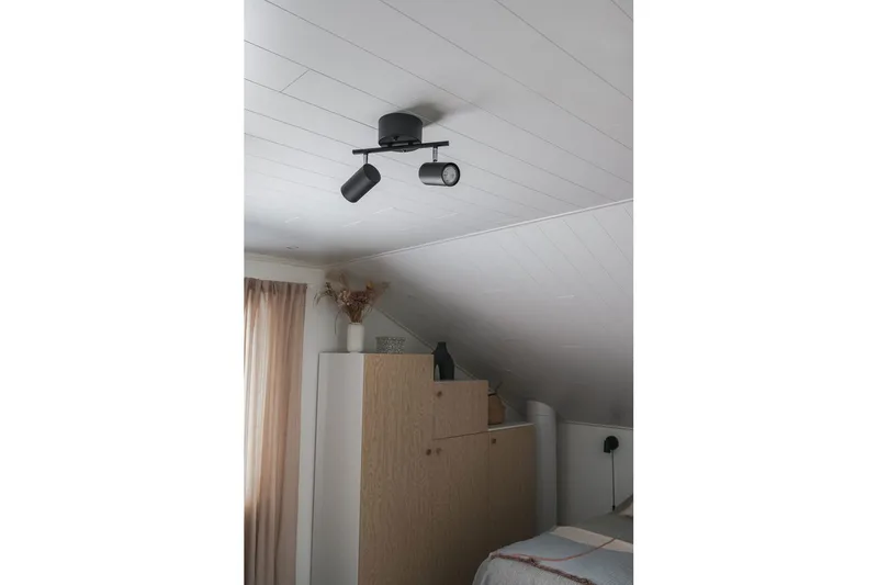 Spot TRIO Marlina 2-del, Mattsvart - 2-del, Mattsvart - Belysning & el - Ljuskällor & glödlampor - Spotlight & downlight