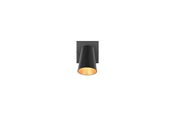 Spot TRIO Sharp 1-del, Mattsvart/guld - 1-del, Mattsvart/guld - Belysning & el - Ljuskällor & glödlampor - Spotlight & downlight