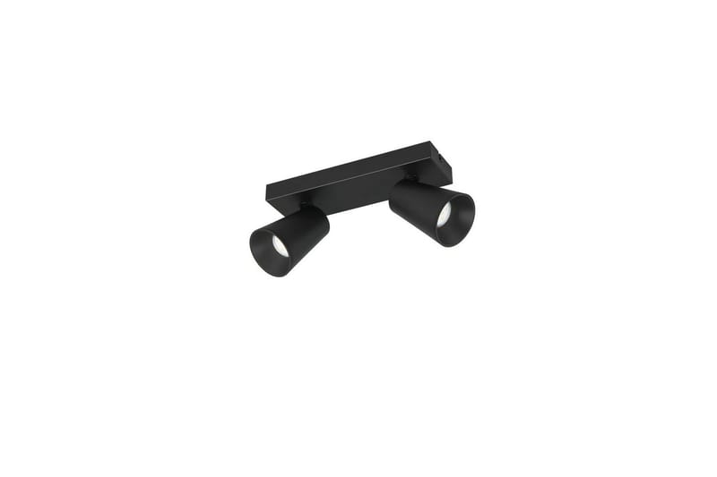 Spot TRIO Sharp 2-del, Mattsvart/guld - 2-del, Mattsvart/guld - Belysning & el - Ljuskällor & glödlampor - Spotlight & downlight