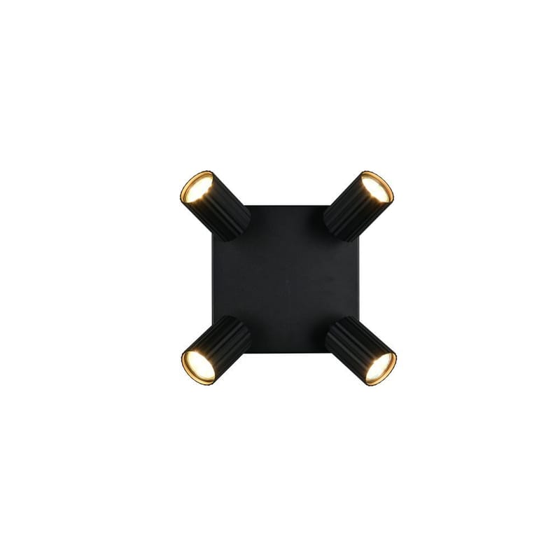 Spot TRIO Soka - 4 lampor, Mattsvart - Belysning & el - Ljuskällor & glödlampor - Spotlight & downlight