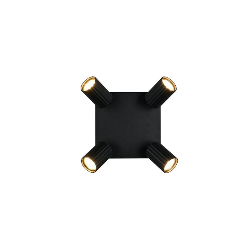 Spot TRIO Soka - 4 lampor, Mattsvart - Belysning & el - Ljuskällor & glödlampor - Spotlight & downlight