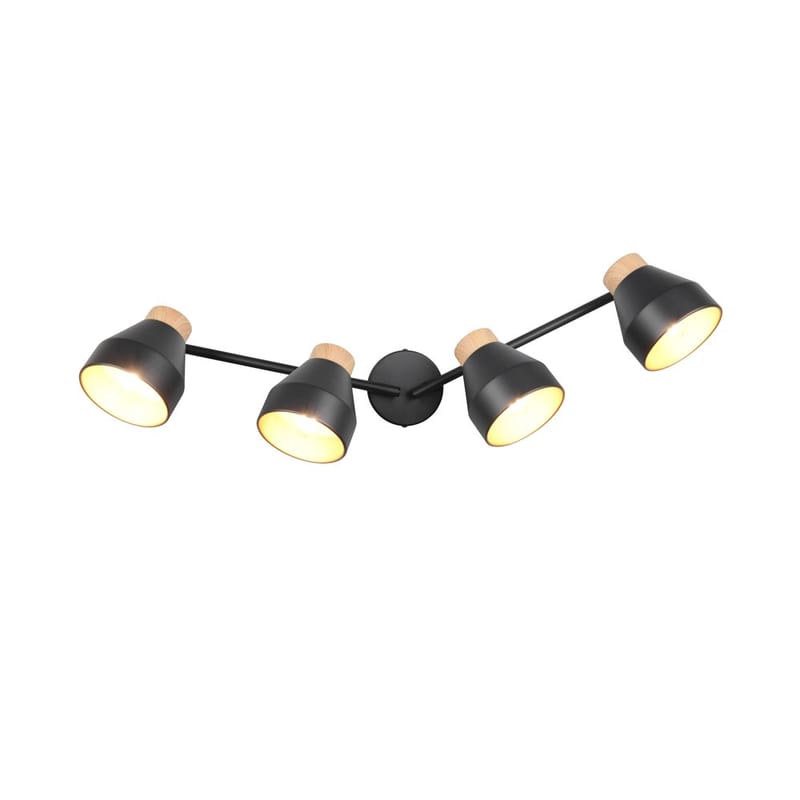 Spot Valentin - 3 lampor, Mattsvart - Belysning & el - Ljuskällor & glödlampor - Spotlight & downlight